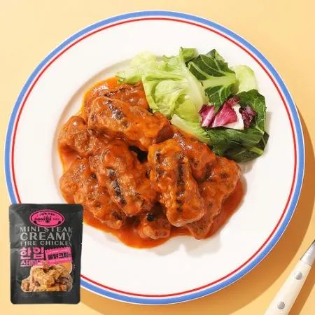 한입스테이크 불닭크림맛 150g