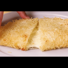 [7인치]반달치즈 감자채전 850g_튀김 닭갈비 치킨 안주 사이드 푸딩팩토리