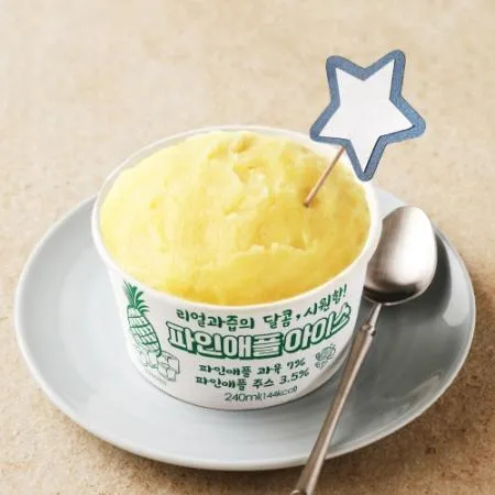 컵샤베트 파인애플 240ml