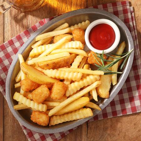 4가지 모듬감자 320g_튀김 분식 치킨 안주 사이드 푸딩팩토리