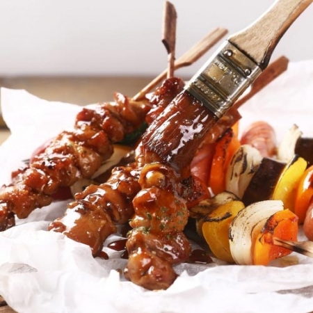 쿠즈락 데리야끼소스 2kg_이자카야 닭꼬치 타코야끼 간장소스 푸딩팩토리