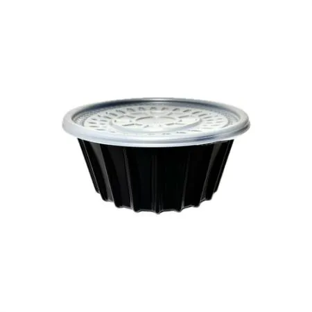 195파이 신형 냉면용기(EH/흑색) 소_세트 이미지