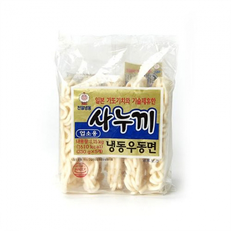 천일 사누끼우동면(230g*5입) 1.15kg 냉동