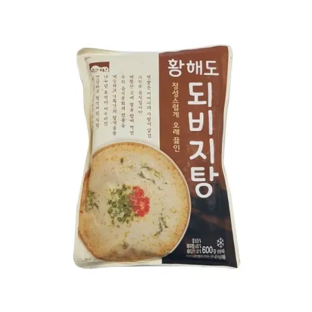 고향 되비지탕 600g 냉동