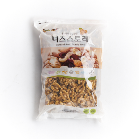 비앤지월넛 호두(반태 1/2 미국산) 1kg