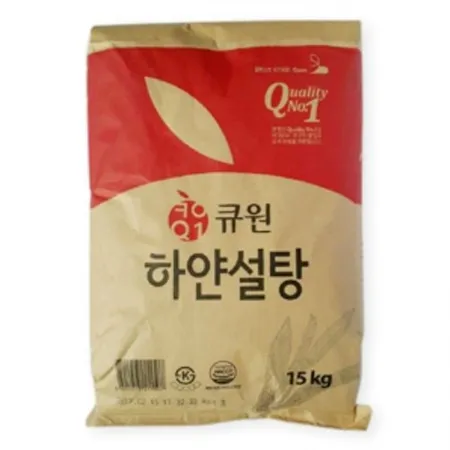 큐원 하얀설탕(정백) 15kg