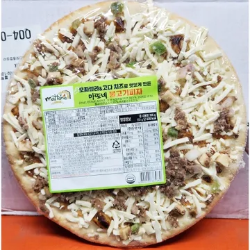 코다노 불고기피자(10인치) 378g 냉동