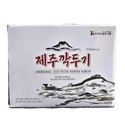 청우 진짜김치(깍두기 2번) 10kg 냉장