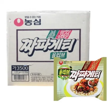 농심 올리브짜파게티라면(140g*30입) 4.2kg [BOX] 이미지