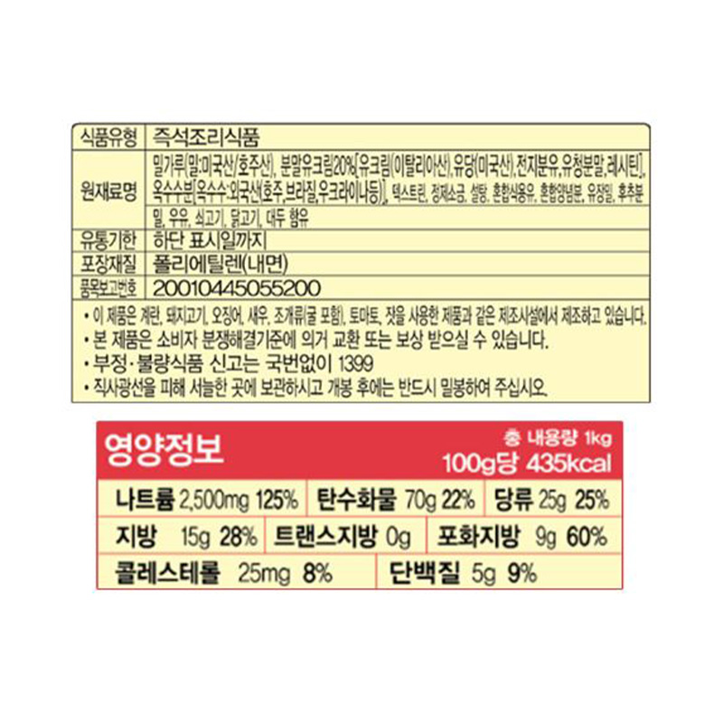 상품정보제공고시