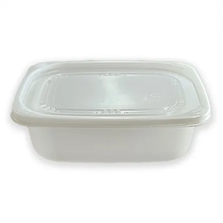 일회용기(죽용기 사각 중 180*130*55cm SET 50입) 720mL