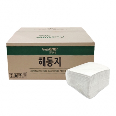 프레시원 해동지(2겹 400*365mm*100매*10입) 1000매 [BOX]