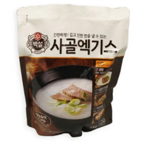 백설 사골엑기스 1kg 이미지