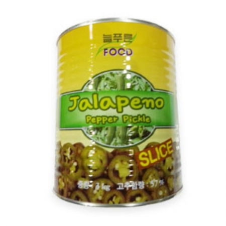 늘푸른 할라피뇨(슬라이스) 3kg