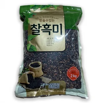 찰흑미(국내산) 2kg