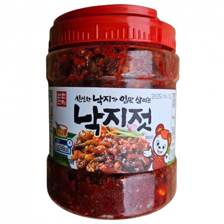 반찬단지 낙지젓 2kg 냉장
