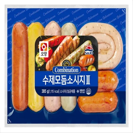 사조오양 모둠소시지(수제) 385g 냉동