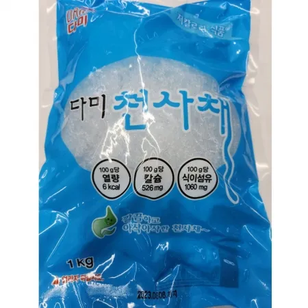 다미식품 천사채(소) 1kg 냉장
