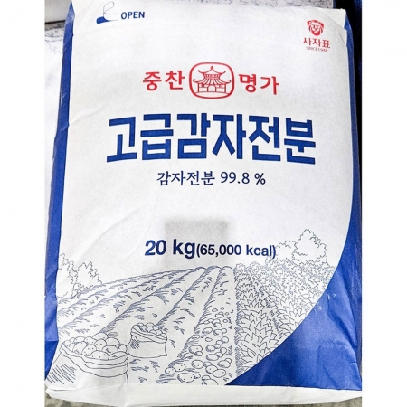 중찬명가 감자전분 20kg