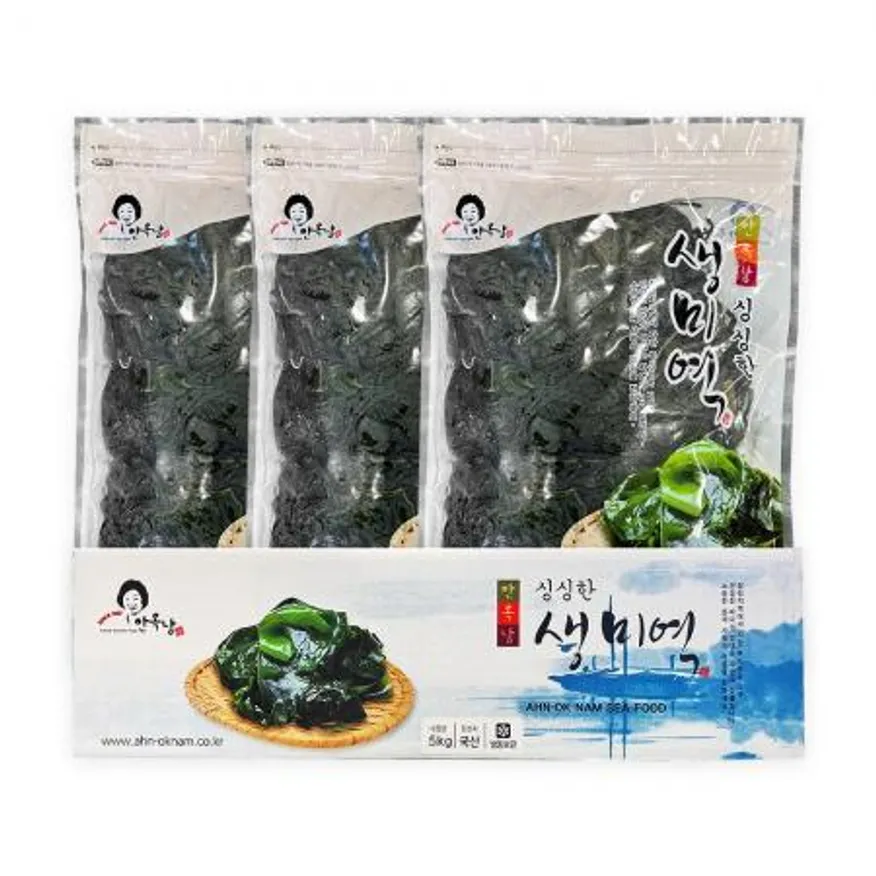 안옥남 생미역 1kg 염장미역 이미지