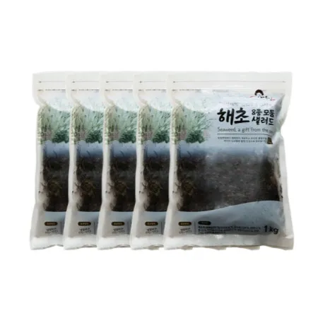 안옥남 해초샐러드5kg 해초모둠 해초8좀모둠샐러드 (1kg*5ea)