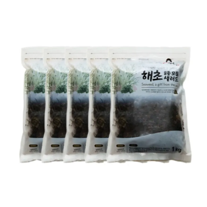 안옥남 해초샐러드5kg 해초모둠 해초8좀모둠샐러드 (1kg*5ea) 이미지