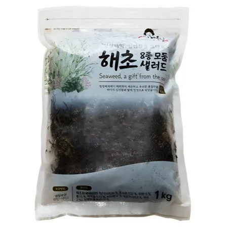 안옥남 해초샐러드1kg 해초모둠 해초8종모둠샐러드