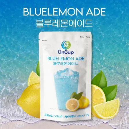 온컵 블루레몬에이드 이미지