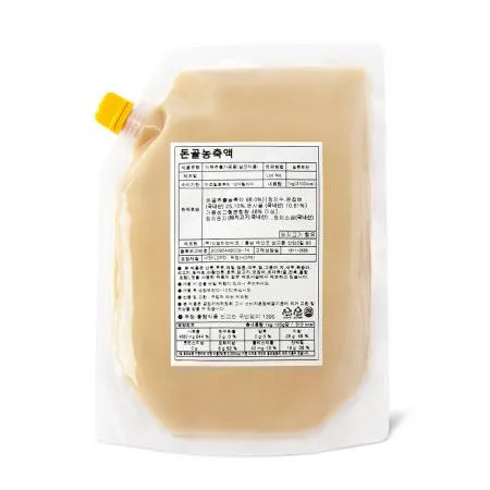 미선 돈골농축액 1Kg 업소용 돈골원액 순대국육수 국밥육수 신성티엔에프