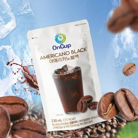 온컵 블랙커피 230ml, 10개