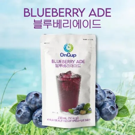 온컵 블루베리에이드 230ml 10개 이미지