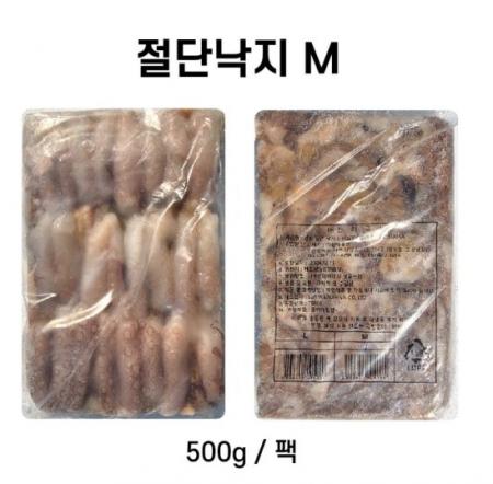 절단낙지 손질낙지 M사이즈 500g*6팩/3kg+3kg  총2박스  [원산지:베트남]