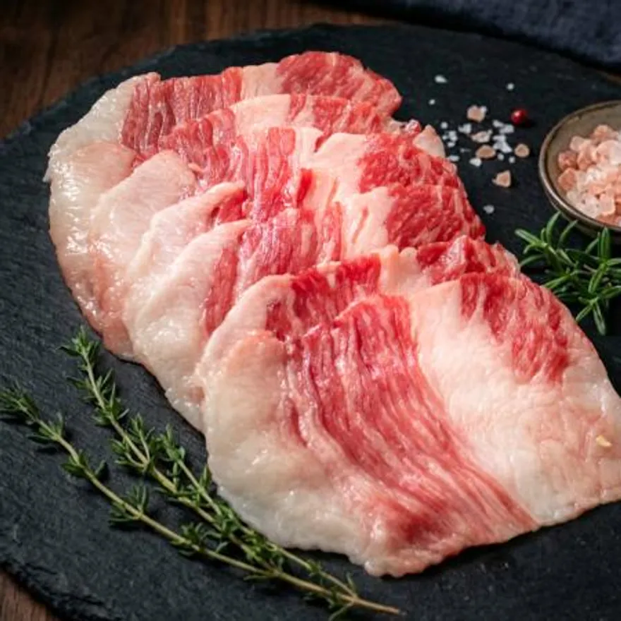 바라던 청정 호주산 곡물먹인 블랙앵거스 차돌박이 200g 1팩 이미지