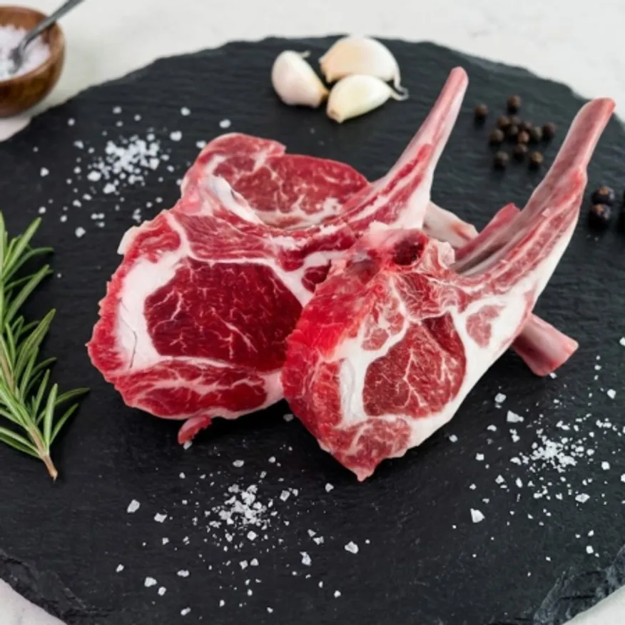 바라던 호주산 냄세없는 12개월 미만 양고기 프렌치랙 300g 1팩 이미지