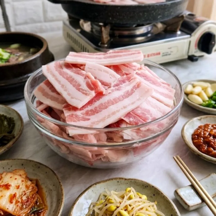 바라던 다용도 잡내없는 스페인 옛날냉삼 2kg 1팩 이미지