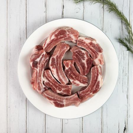 바라던 살많은 미국산 로인립 등갈비 1kg 