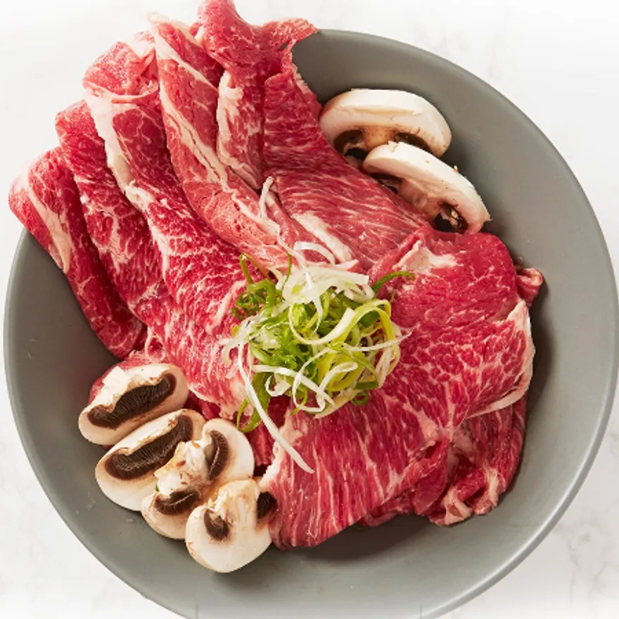 바라던 샤브샤브,불고기용, 소등심불고기 , 200g x 1팩 이미지
