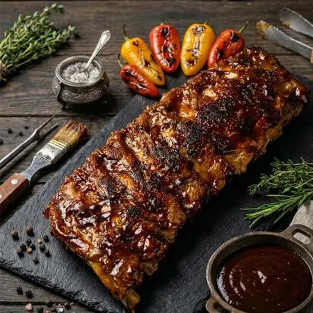 바라던  살많은 미국산 리테일팩 로인립 돈등갈비 쪽갈비 통등갈비2.7kg 1세트 이미지