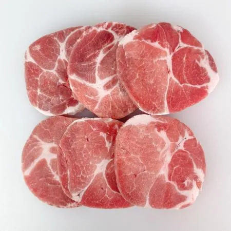바라던 브라질산 냉동 듀록품종 돼지목살 500g  이미지