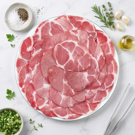 바라던 잡내없는 브라질산  듀록품종 대패 돈목살 500g 1팩