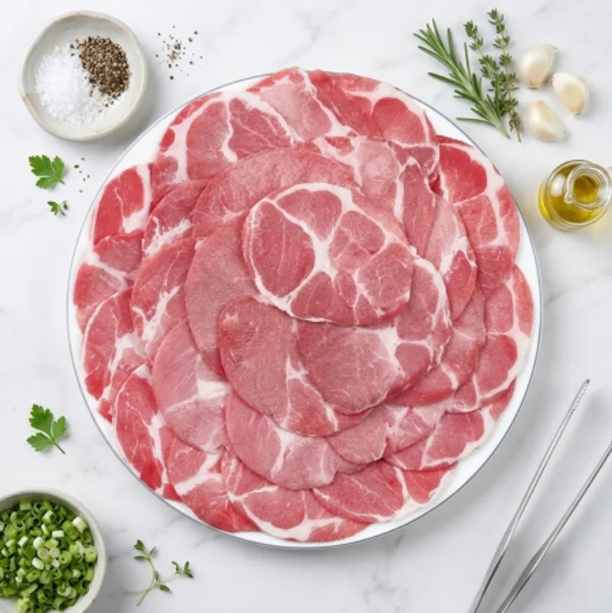 바라던 잡내없는 브라질산 듀록품종 대패 돈목살 500g 1팩 이미지