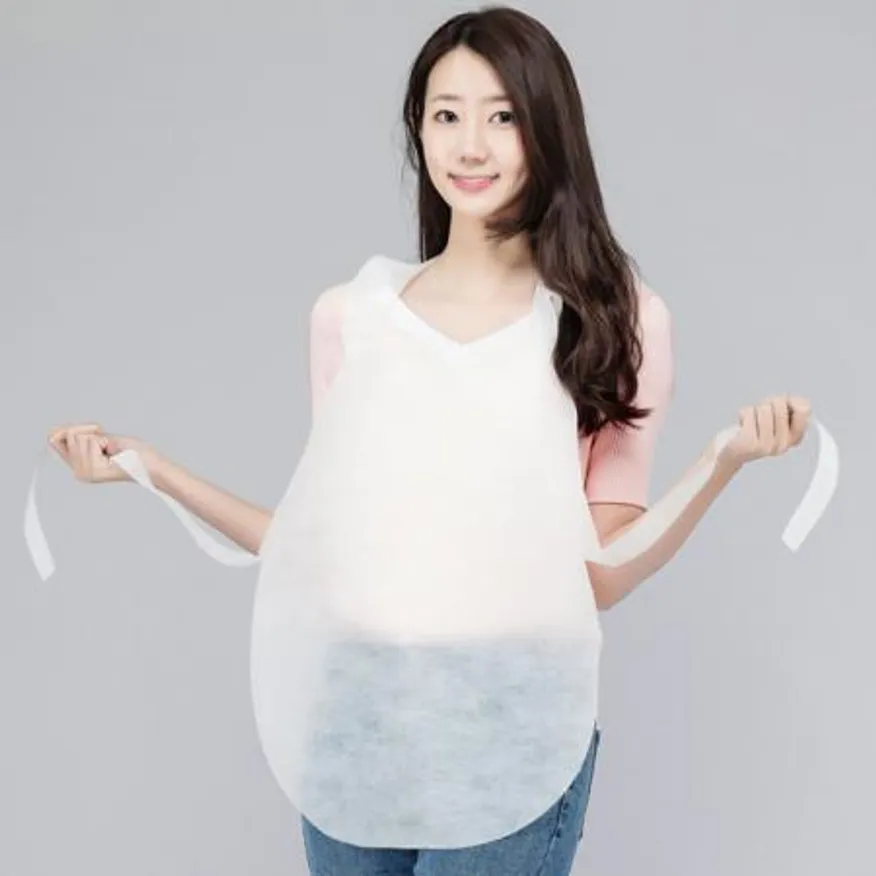 더숲 일회용앞치마 끈형100매 이미지