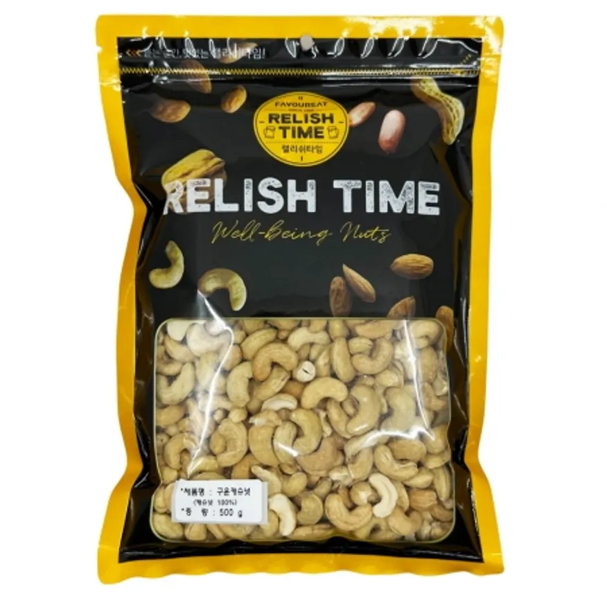 랠리쉬타임 캐슈넛 무염 500g 이미지