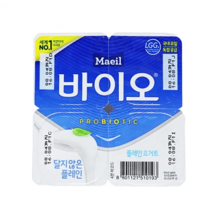 매일 냉장 플레인요거트 85g x 4입 340g 이미지
