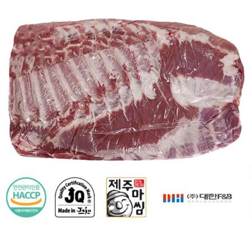한돈 냉장 제주돼지 미박삼겹살 1판 이미지