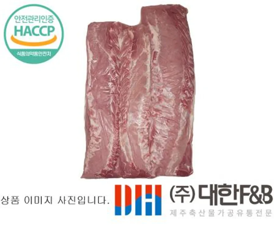 한돈 냉장 제주돼지 박피등심 15kg 이미지