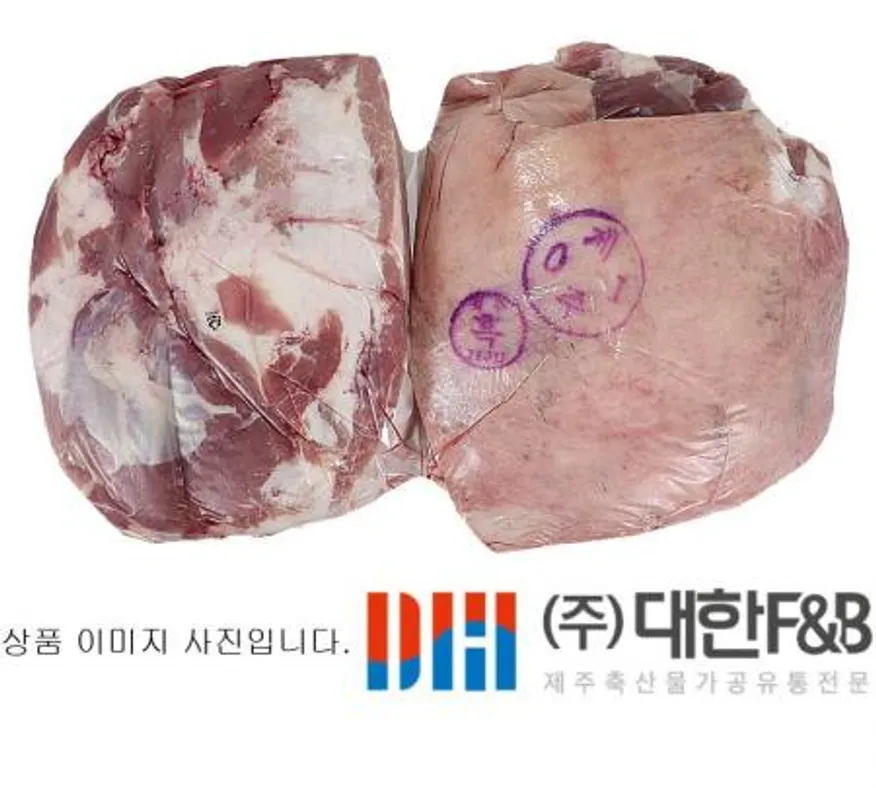 한돈 냉장 제주흑돼지 미박전지 1팩 이미지