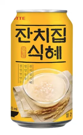 롯데 잔치집 식혜 340ml