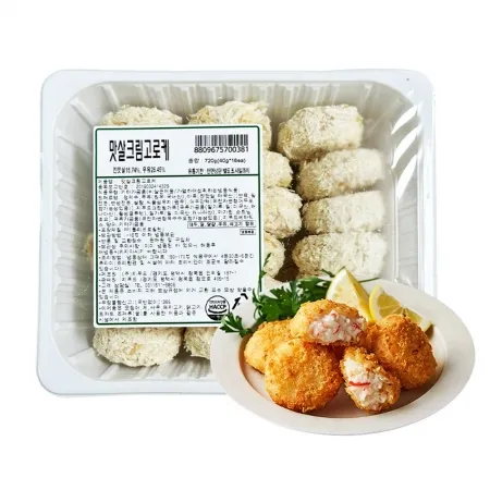 모노 냉동 맛살크림고로케 40g x 18입 720g