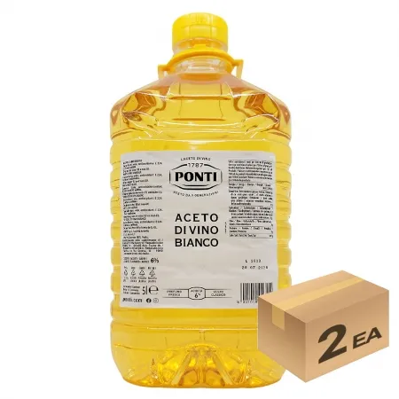 1박스) 폰티 화이트와인 비네가 5L x 2개입